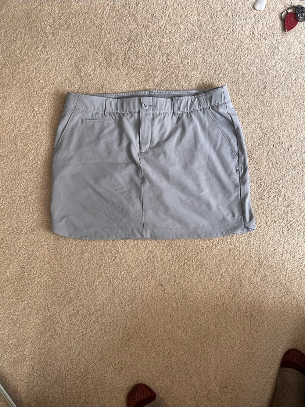 Under Armour Light Gray Women's Golf Skort